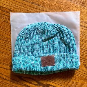 Love Your Melon Teal Knit Beanie